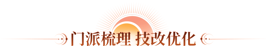 门派梳理技改优化